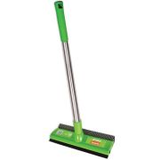 Стекломойка д/мытья окон «Хозяюшка Мила» 25см. телескоп. ручка 71-120см