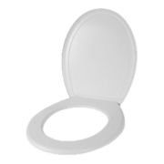 Сиденье д/унитаза пласт. универсальное БЕЛОЕ