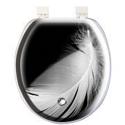 Сиденье д/унитаза мягкое «ПЕРО»