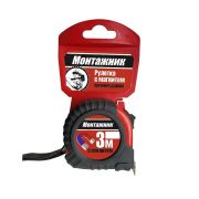 Рулетка с магнитом 3м*16мм «Монтажник»