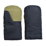 Верхонки теплые У-02 ватин с брезен. наладон./5/