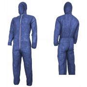 Комбинезон защитный с капюшоном,МНОГОРАЗОВЫЙ,XХL