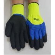 Перчатки утепленные Торро-Люкс Желто-сине-черные/10/