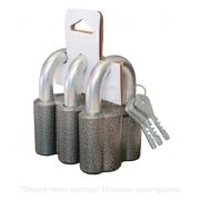 Набор Замоков навесных ВС 2-М1 5шт под 1ключ/ЧАЗ/20/