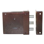 Замок накладной гаражный Богатырь-2/Аверс/