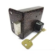 Замок накладной ЗНС 10-6 ключ-вертушка(3 кл) СЕНАТ (535) /10