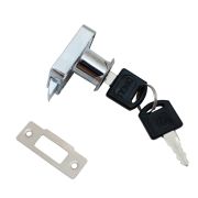 Замок мебельный №338 «автомат» хром