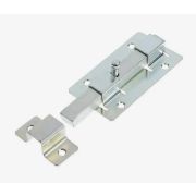 Засов дверной ЗД-06 цинк, серебро/Кунгур/