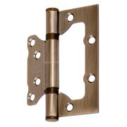 Петли комплект 100*75*2мм Бронза без врезки 2шт