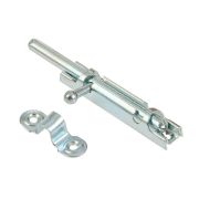 Шпингалет ЗТ с цельным движком цинк/Кунгур/200/