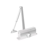 Доводчик ТД-40 белый,серебро (вес до 40кг) Тродос