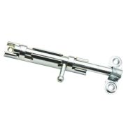 Шпингалет ЗТ1 с цельным движком (цинк)/Кунгур/150/