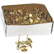 Гвоздь мебельный большой золото 100шт/100/