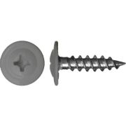 Саморез 4,2 х 16 RAL7024 (серый) по мет с пресс-шайбой острый/1000/