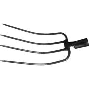 Вилы сенно- навозные 4-х рогие кованные рельсовая сталь /24/