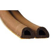 Уплотнитель д/ок/дв.  100м. D 9*8 мм. коричневый