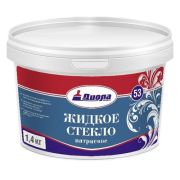 Жидкое стекло  1,4 кг. /Диола Д-53/12/