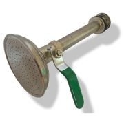 Душ летний с шар краном металл 1/2 для врезки в бак