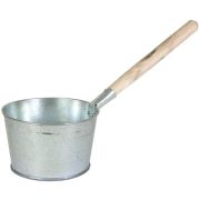 Ковш банный оцинк 3,5 л с деревянной ручкой