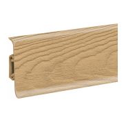 Плинтус кабель-канал RICO Leo 165 Дуб коньячный/40/2м