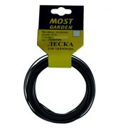 Леска для триммера 2,4мм х 15м. квадрат