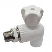 Кран ПП шаровый угловой для радиатора 25 х 3/4