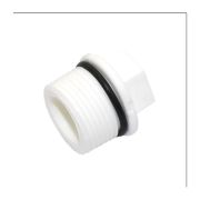 Заглушка ПП Резьбовая 3/4 наруж резьба, шт