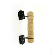 Ручка скоба  РС 100 круглая деревянная