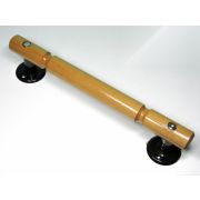 Ручка скоба «ВИНТАЖ»  РС 300 круглая деревянная