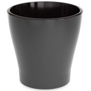 Кашпо «Лея» с автополивом 2,2л. графитовый
