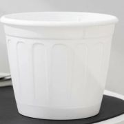 Кашпо «Дионис» с поддоном 3,6 л. белый