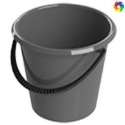Ведро пластмассовое  8л. хозяйственное /10/