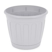 Кашпо «Дионис» с поддоном 2,6 л. белый