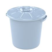 Бак пластмас. пищевой с крышкой 20л.