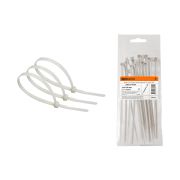 Хомуты нейлоновые 3,6 мм х 200мм, тип 7, белые/100 шт/