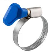 Хомут нерж, диаметр 40-60 мм. Бабочка W2 /50/