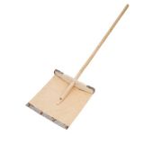 Лопата  снег дерев 450 х 380мм. ДЕР/Ч /Новокузнецк/