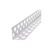 Угол белый под штукатурку перфорирован. прямой 23 х23 х3,0м/50/