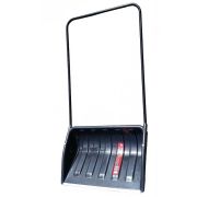 Движок для снега «ПИЛАТУС» 700 х 465мм. пластмас. с металл ручкой Черный