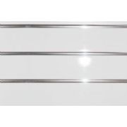Панель ПВХ 3-х секционная 2,95 х 0,24 х 8мм. ХРОМ  БРАК