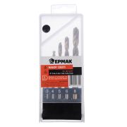 Набор сверл по металлу 5шт НитридТитан 3-4-5-6-8мм /MATRIX/