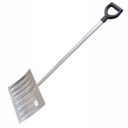 Лопата  снег «СИБИРЬ-1» 350 х 420 х 1320мм сталь с АЛ/Ч