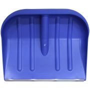 Лопата снег пл. «Метель № 2» 410 х360мм. с оц/пл. Б/Ч цветная