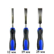 Набор стамесок PROFI обрез.рукоятка,мет затыльник 3шт