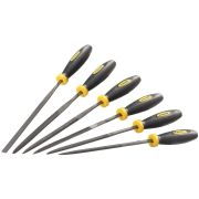 Набор надфилей 140*3мм с двухкомпонентной рукояткой  10шт