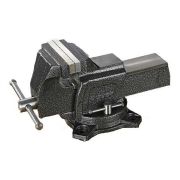 Тиски слесарные, повортные с наковальней, 125 мм/Sparta/