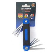 Набор ключей имбусовых 6-ти гранных,складной