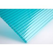 Сотовый поликарбонат 2100 х 6000 х 6,0мм. БИРЮЗА /760гр/м2/