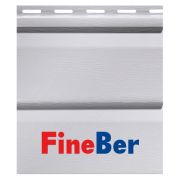 Сайдинг СЕРО-ГОЛУБОЙ 3,66 х 0,238 FineBer /брак/