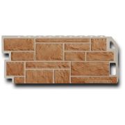 Фасадная панель FineBer  Камень крупный,  Терракотовый 1080 х 452/10/